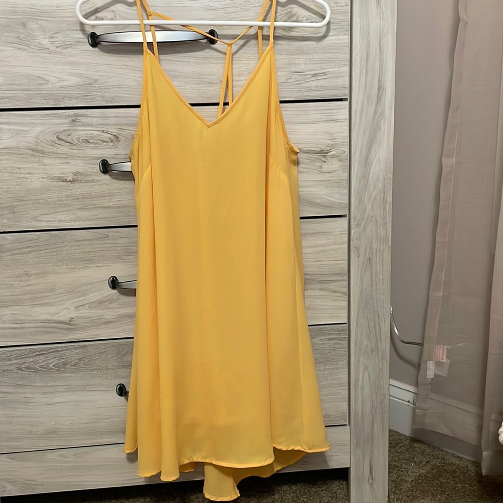 Lush Yellow Sundress - Size S